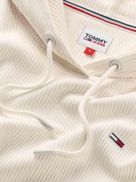  타미힐피거 스웨터 DW0DW16418YBH White - TOMMY HILFIGER