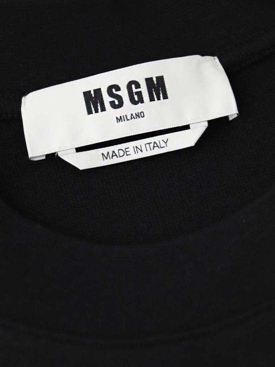  엠에스지엠 반팔 티셔츠 3540MM8123751299 Black - MSGM