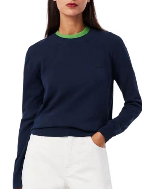 26SS 라코스테 스웨터 AF4145166 BLUE - LACOSTE