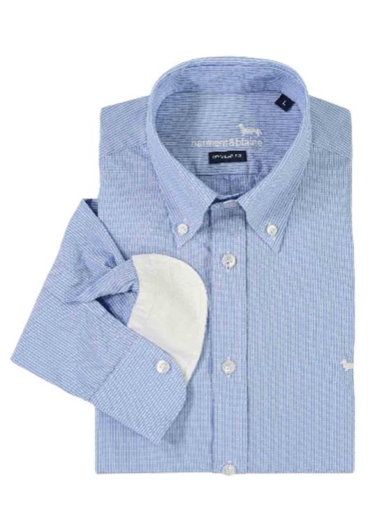  하몬트앤블레인 긴팔 셔츠 CRM011012962M810 Blue - HARMONT & BLAINE