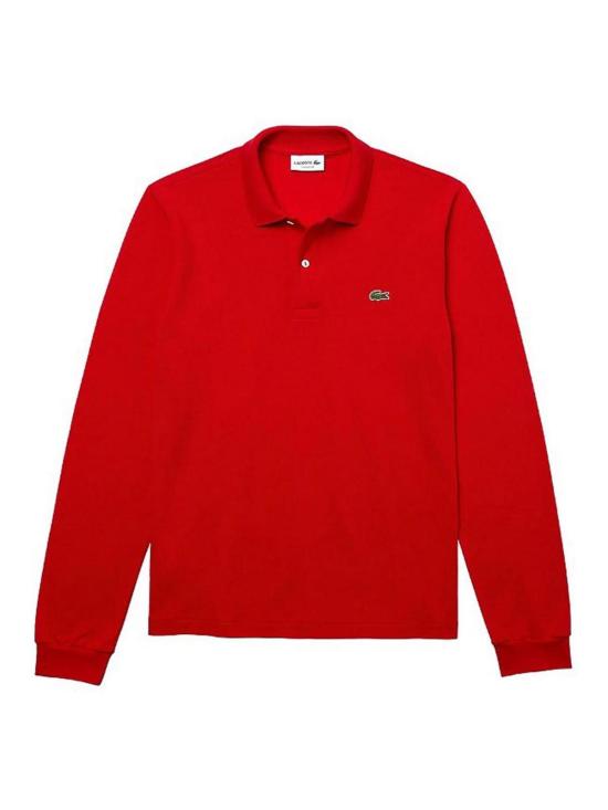  라코스테 클래식 롱슬리브 폴로 셔츠 L1312240 Red