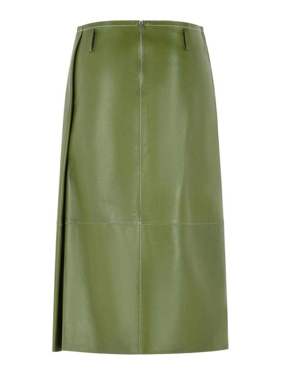26FW 마르니 미디 스커트 GOMX0845J0ULA76900V78 Green - MARNI