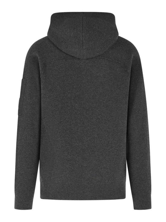 26FW 씨피 컴퍼니 후드 티셔츠 21CMKN098A110149A978 Grey - C.P. COMPANY