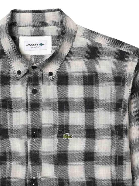  라코스테 긴팔 셔츠 CH1868KBR Black - LACOSTE