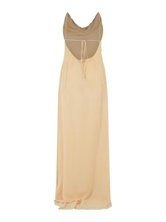 26SS 블루마린 미디 스커트 2A795AN0817 Cream - BLUMARINE