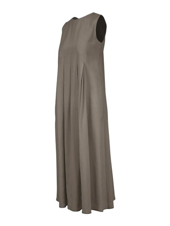 26SS 봄부기 미디 스커트 AW8544LY0616 Brown - BOMBOOGIE