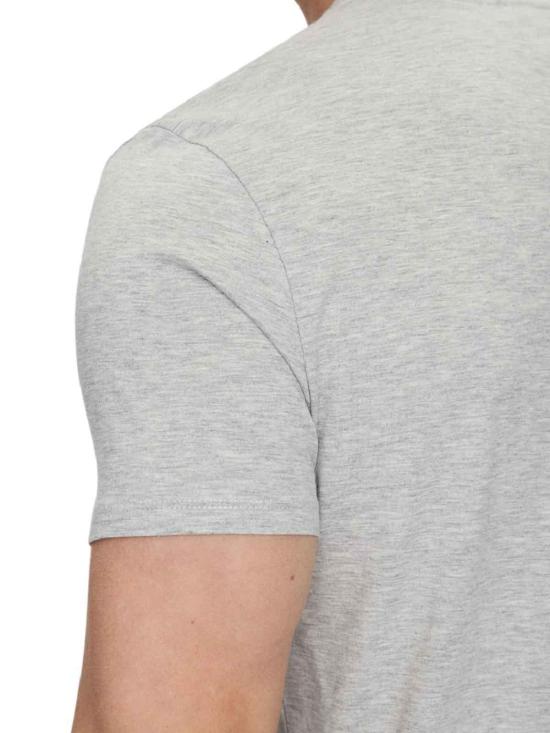  라코스테 피마 코튼 저지 크루넥 티셔츠 TH6709CCA Grey - LACOSTE