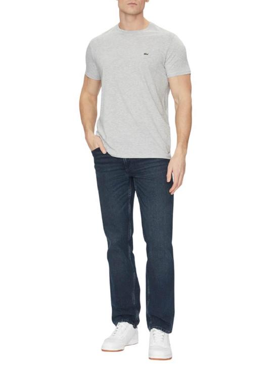 라코스테 피마 코튼 저지 크루넥 티셔츠 TH6709CCA Grey - LACOSTE