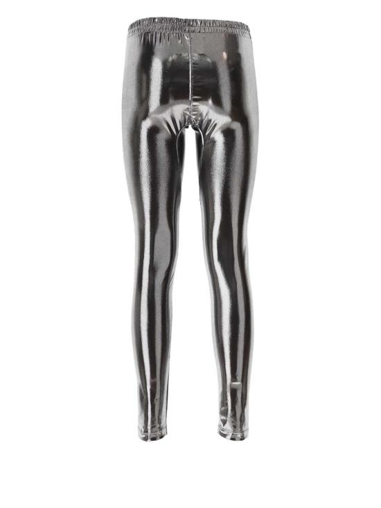  비비안웨스트우드 로고 엘라스틱 밴드 레깅스 3J010006J005CGON402 Silver - VIVIENNE WESTWOOD
