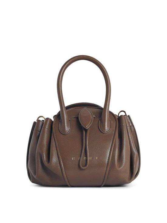 26FW 마르니 크로스백 SBMP0223A0P871000M49 Brown