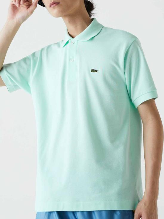  라코스테 클래식 핏 피케 폴로 셔츠 L1212NRE Green - LACOSTE