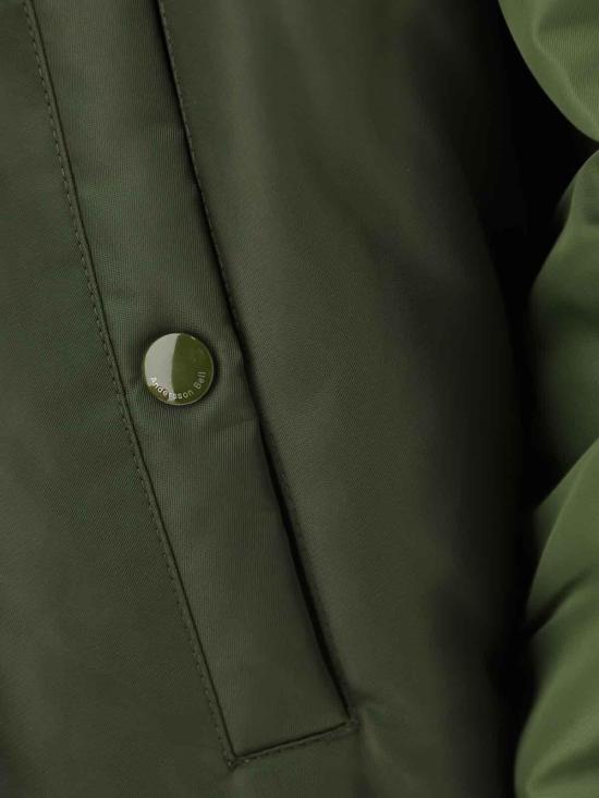  앤더슨벨 봄버 자켓 AWA566UKAKHI Dark Green - ANDERSSON BELL