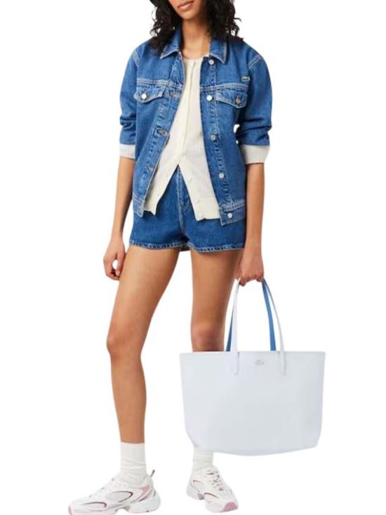 26SS 라코스테 토트백 NF4823T38 Light Blue - LACOSTE