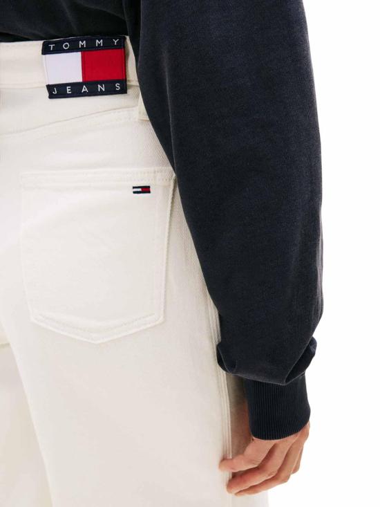 26SS 타미힐피거 스트레이트 팬츠 DW0DW226481D0 White - TOMMY HILFIGER