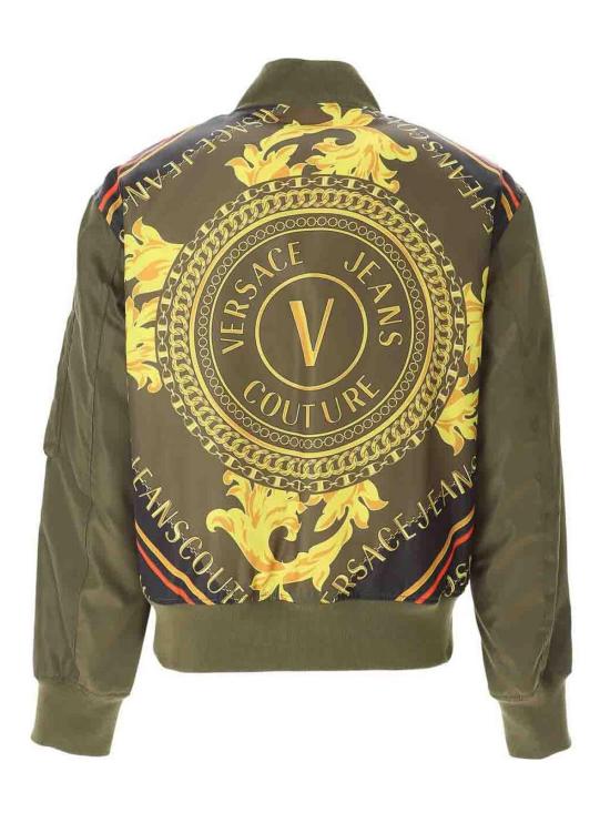  베르사체 봄버 자켓 75GASD0774UP407107 Dark Green - VERSACE