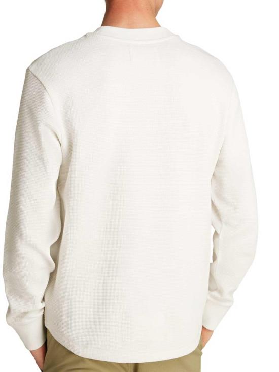 25FW 캘빈클라인 긴팔 티셔츠 J30J327120YBI White - CALVIN KLEIN