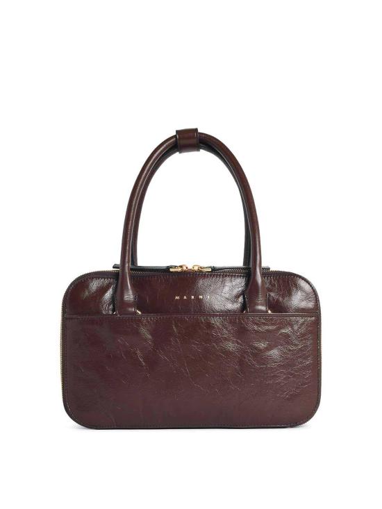 26FW 마르니 토트백 BMMP0186U0P929400M72 Brown