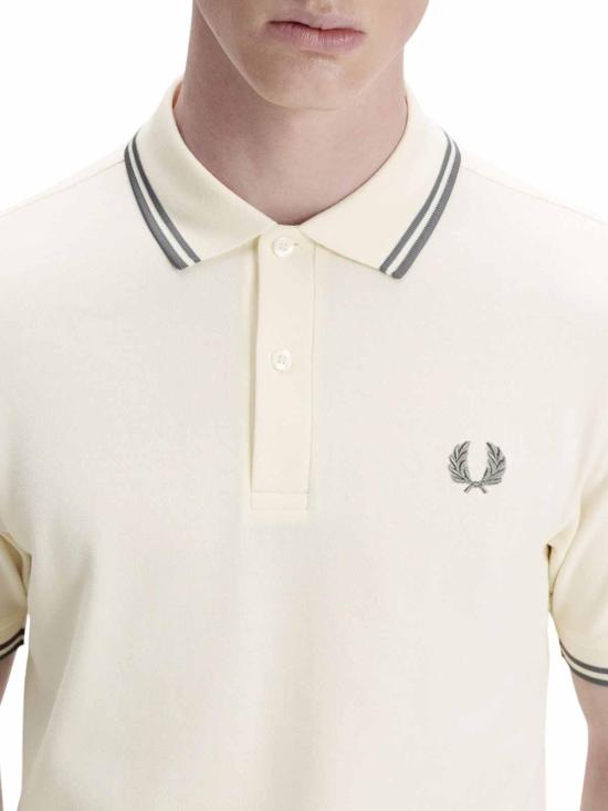 26SS 프레드페리 폴로 티셔츠 M360095A Cream - FRED PERRY