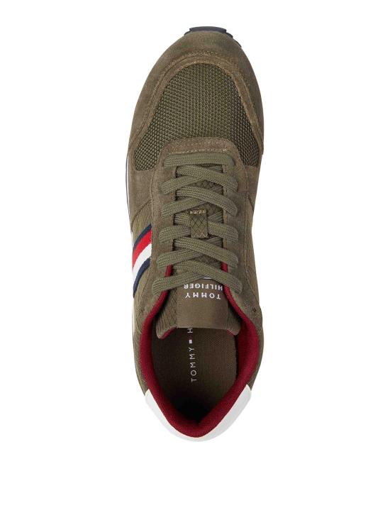  타미힐피거 스니커즈 FM0FM04699RBN Green - TOMMY HILFIGER