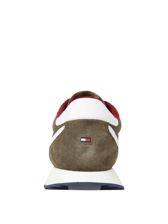  타미힐피거 스니커즈 FM0FM04699RBN Green - TOMMY HILFIGER