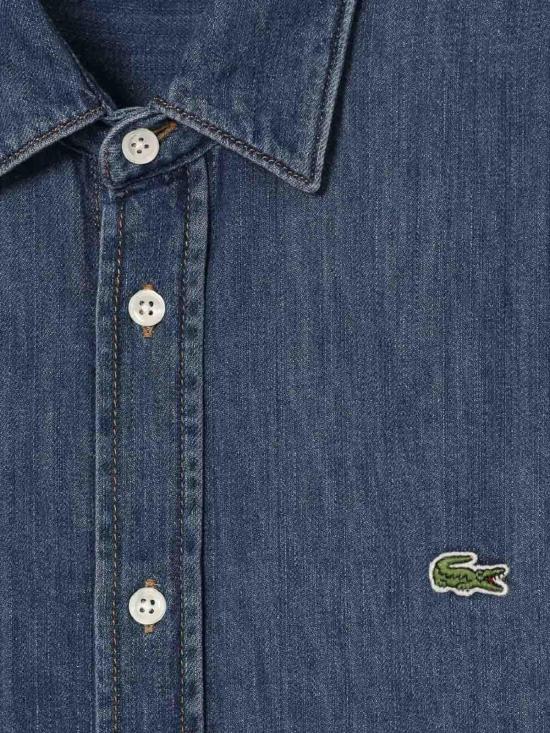  라코스테 데님 셔츠 CH0197CDZ Blue - LACOSTE