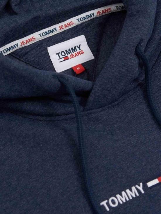  타미힐피거 후드 티셔츠 DM0DM11632C87 Blue - TOMMY HILFIGER
