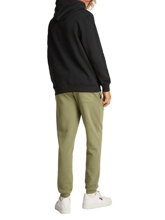 25FW 타미힐피거 후드 티셔츠 DM0DM20258BDS Black - TOMMY HILFIGER
