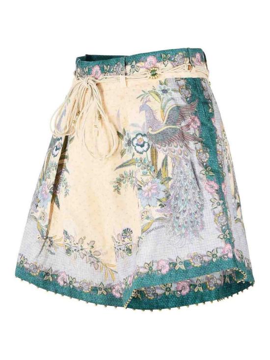 26FW 짐머만 숏팬츠 8632ASS262 Cream - ZIMMERMANN