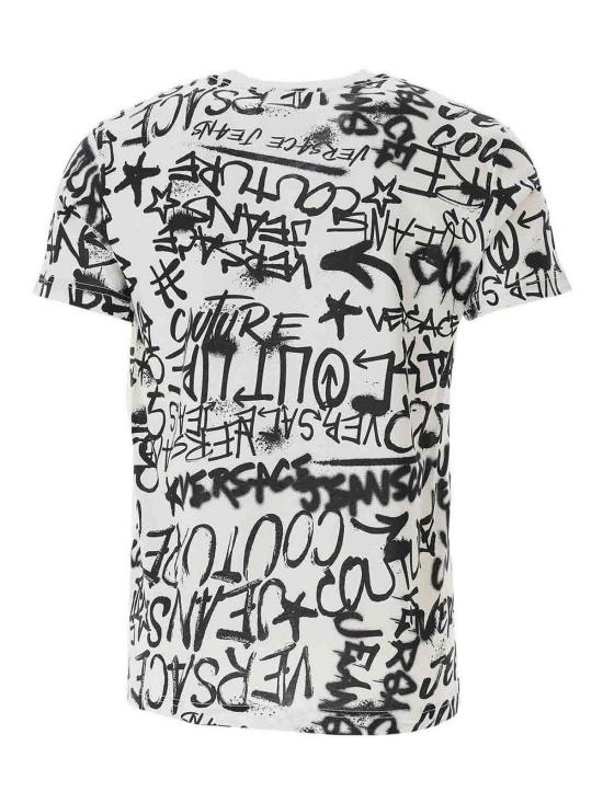 베르사체 반팔 티셔츠 75GAH6S075UP600003 White - VERSACE