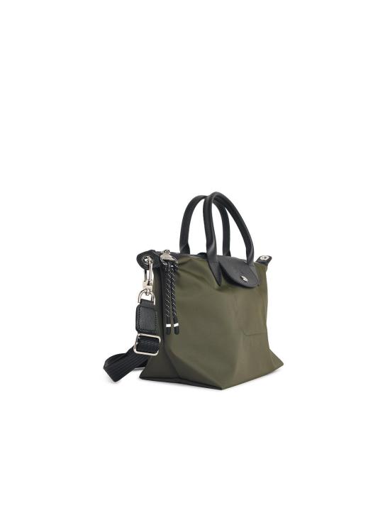  롱샴 르 플리아쥬 에너지 S 탑 핸들백 L1512HSR892 Green - LONGCHAMP