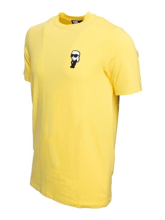  칼라거펠트 반팔 티셔츠 755027532221130 Yellow - KARL LAGERFELD