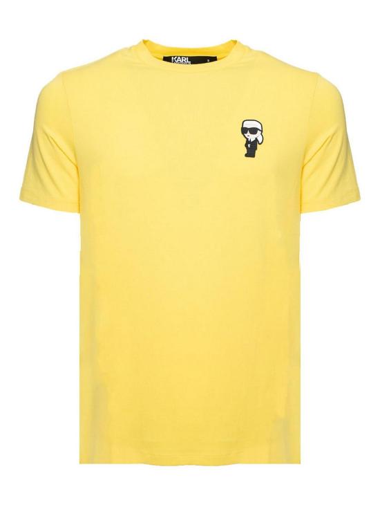  칼라거펠트 반팔 티셔츠 755027532221130 Yellow