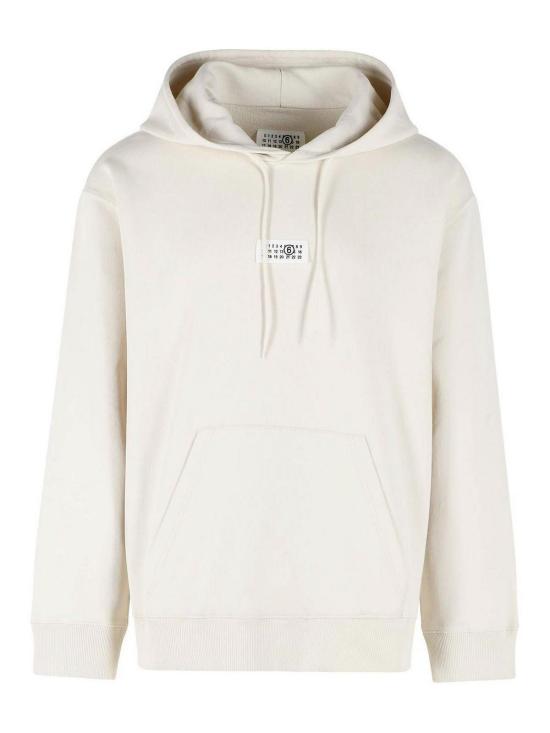 26FW MM6 메종마르지엘라 후드 티셔츠 SH0GU0048M25025103 Cream