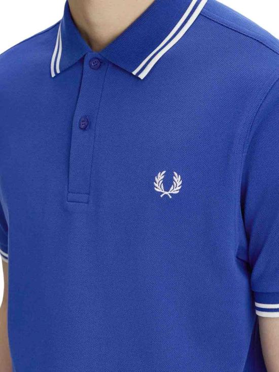 26SS 프레드페리 폴로 티셔츠 M360099A Blue - FRED PERRY