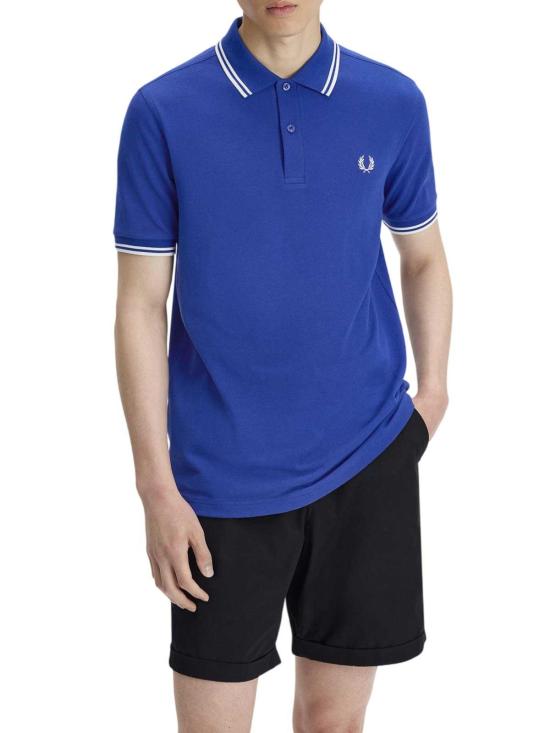26SS 프레드페리 폴로 티셔츠 M360099A Blue - FRED PERRY