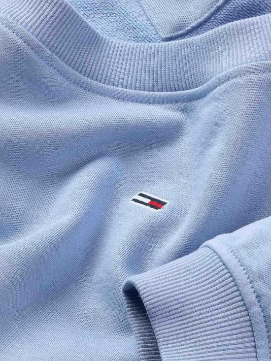  타미힐피거 긴팔 티셔츠 DW0DW17956C3S Blue - TOMMY HILFIGER