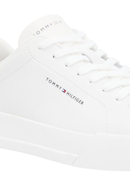 26SS 타미힐피거 스니커즈 FM0FM053670LE White - TOMMY HILFIGER