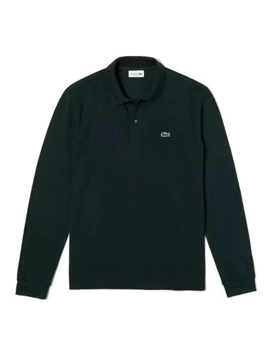  라코스테 클래식 롱슬리브 폴로 셔츠 L1312YZP Green