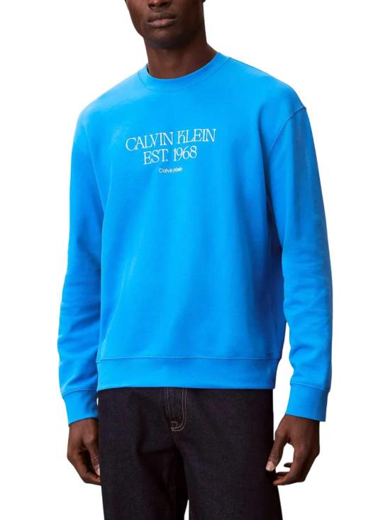 26SS 캘빈클라인 탑 LV04RF233GCFM Blue - CALVIN KLEIN