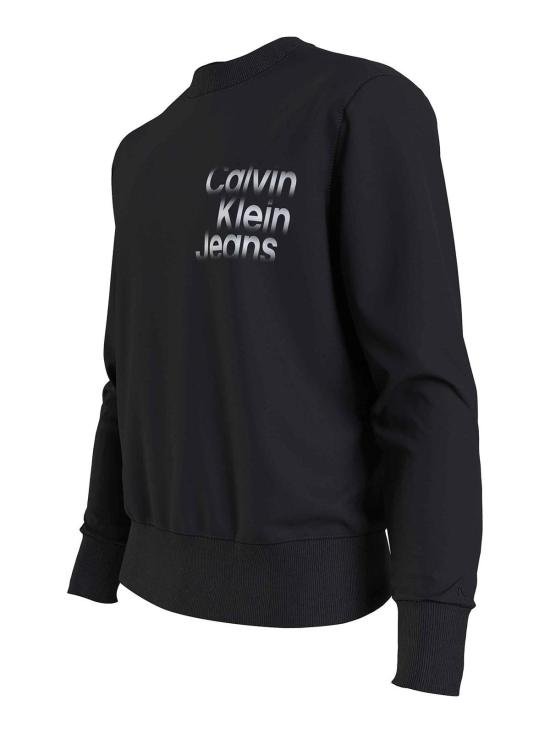  캘빈클라인 긴팔 티셔츠 J30J325154BEH Black - CALVIN KLEIN