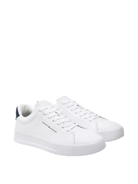  타미힐피거 스니커즈 FM0FM052970LE White - TOMMY HILFIGER
