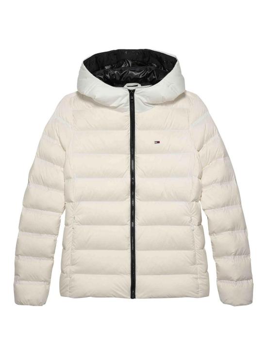 25FW 타미힐피거 숏패딩 DW0DW21617YBL White