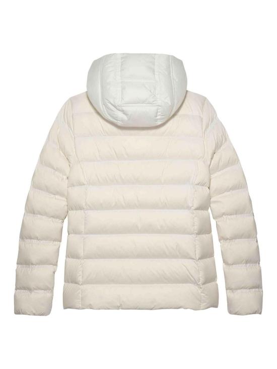 25FW 타미힐피거 숏패딩 DW0DW21617YBL White - TOMMY HILFIGER