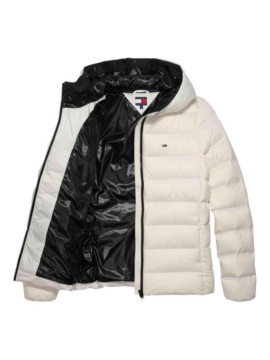 25FW 타미힐피거 숏패딩 DW0DW21617YBL White - TOMMY HILFIGER
