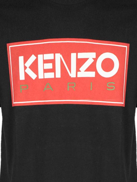  겐조 반팔 티셔츠 FC65TS4134SY Black - KENZO