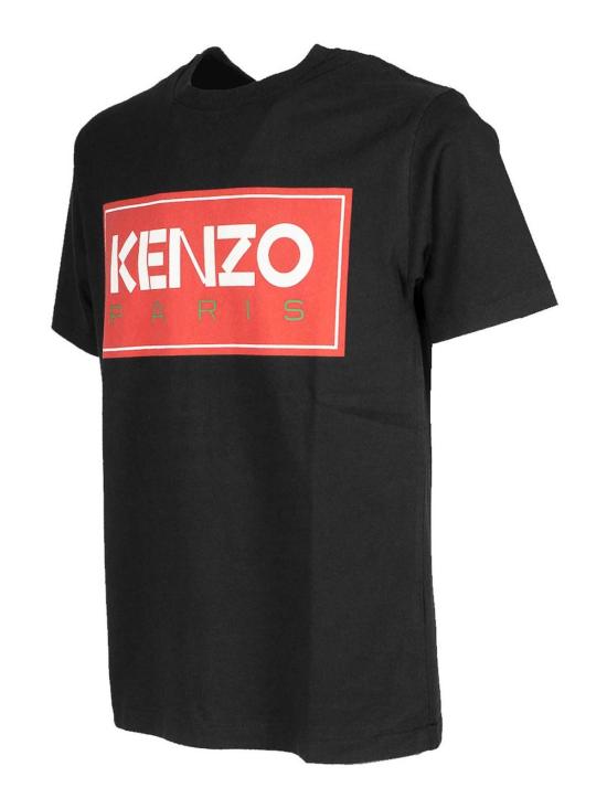  겐조 반팔 티셔츠 FC65TS4134SY Black - KENZO