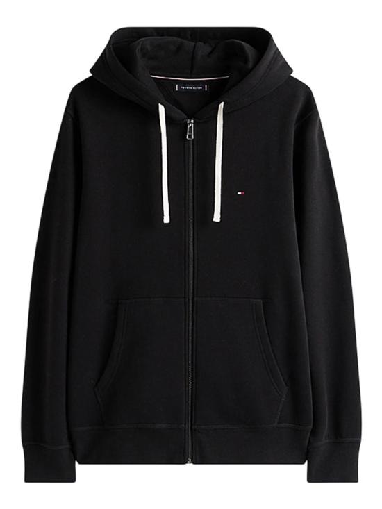 25FW 타미힐피거 후드 티셔츠 MW0MW37234BDS Black
