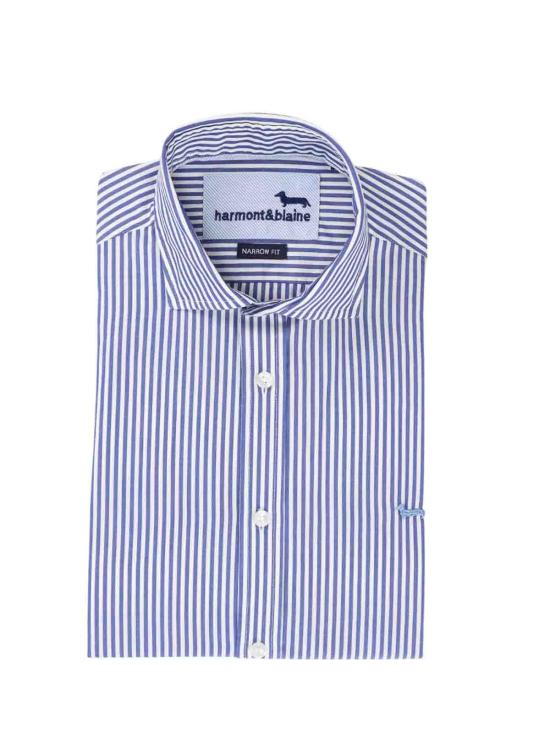 26SS 하몬트앤블레인 셔츠 CNQ074013439I801 Blue - HARMONT & BLAINE