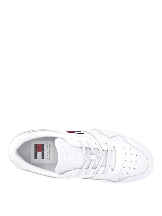  타미힐피거 스니커즈 EM0EM01395YBR White - TOMMY HILFIGER