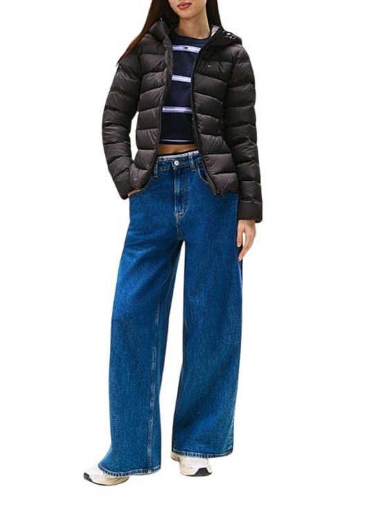 25FW 타미힐피거 숏패딩 DW0DW21617BDS Black - TOMMY HILFIGER